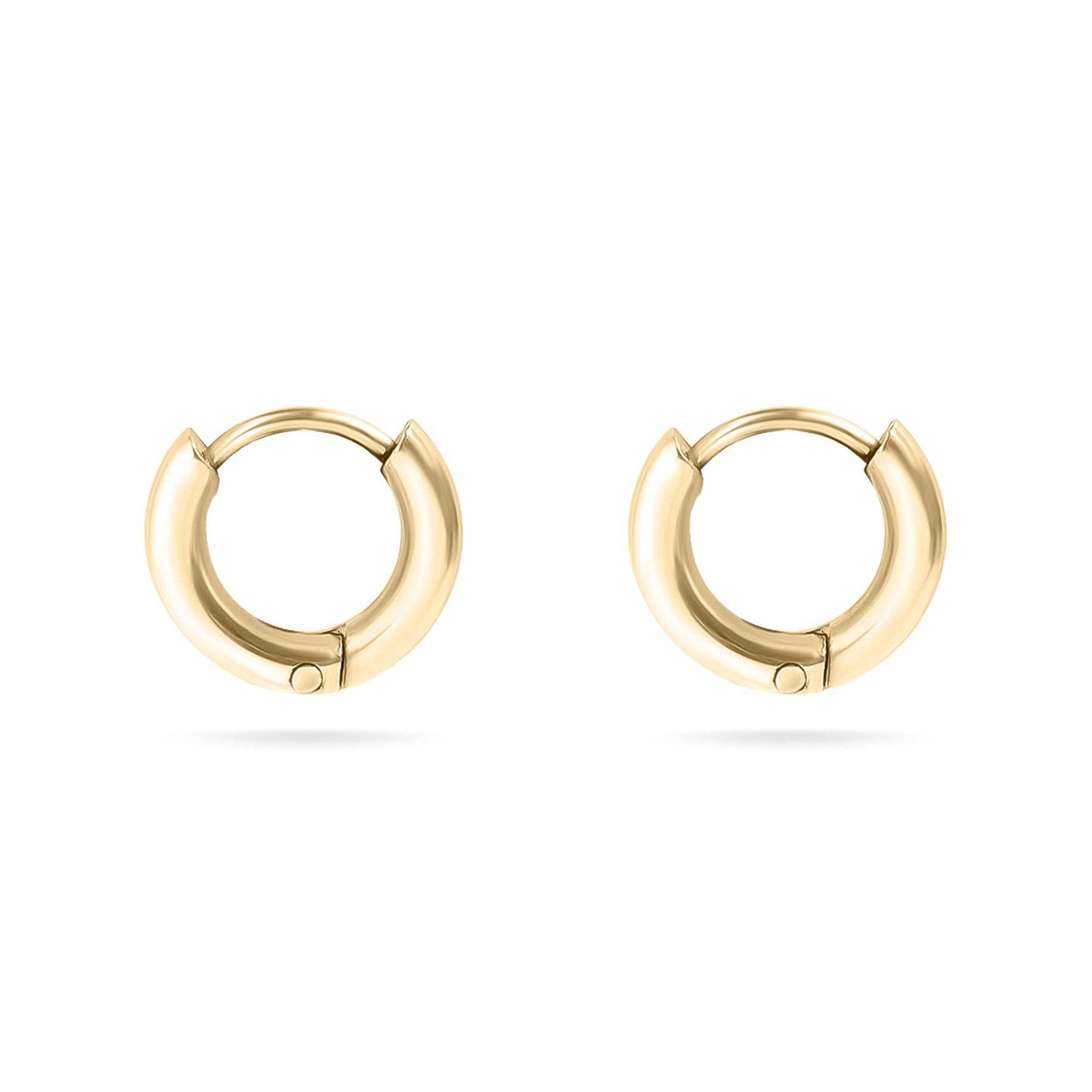 Small Gold Everyday Huggie Earrings
