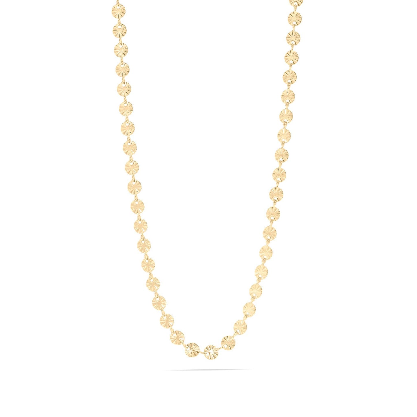 Gold Sunburst Necklace