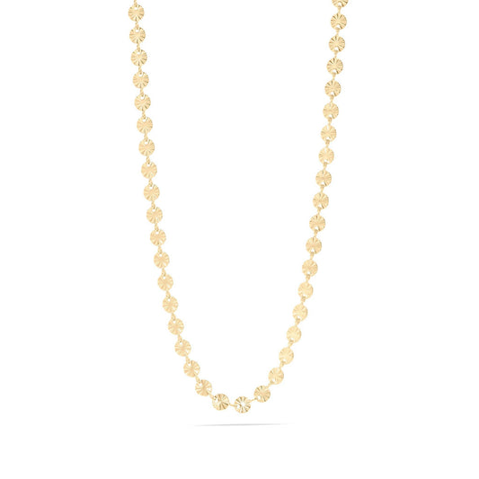 Gold Sunburst Necklace